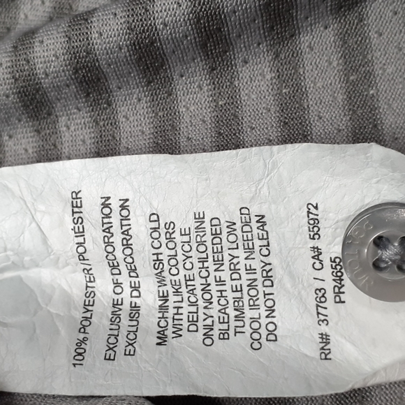 PGA Tour Air Flux Men's Polo Shirt XL  Gray Stripe Style PR4755 - Picture 9 of 12